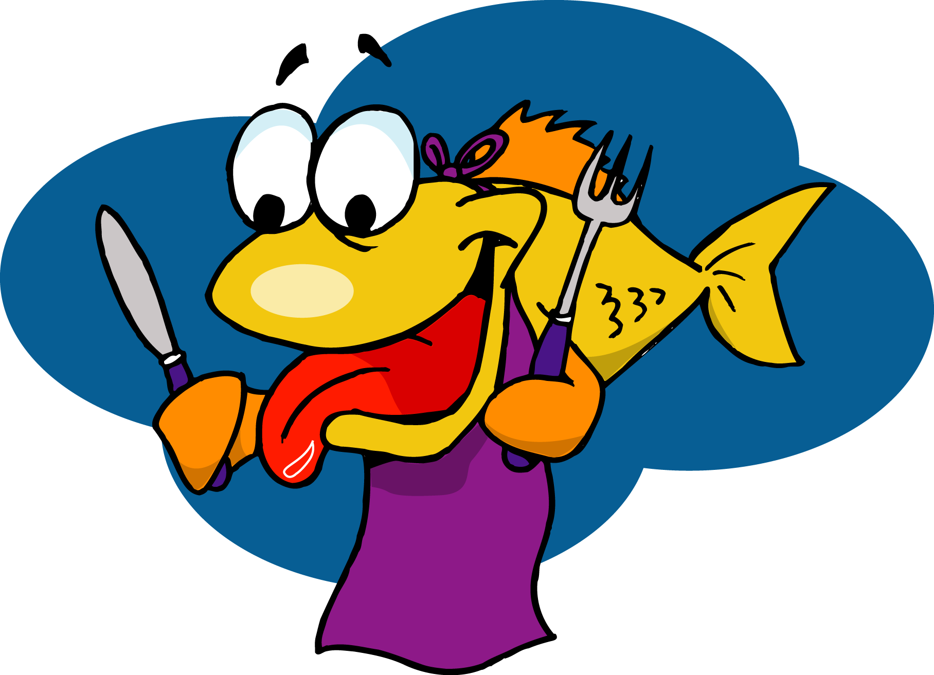 clipart fried fish - photo #42